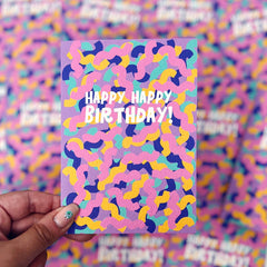 Happy happy birthday card