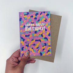 Happy happy birthday card