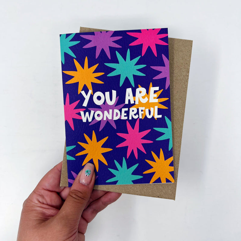 You are wonderful card