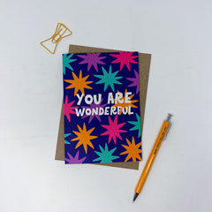 You are wonderful card