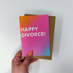 Happy divorce card