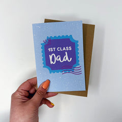 1st class Dad card