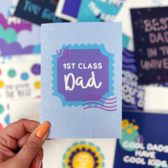 1st class Dad card