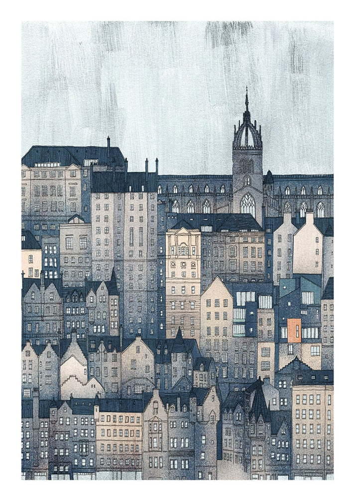 'Close' A4 Edinburgh print