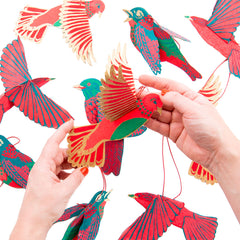 Paper Decorations (4 pack) - Birds