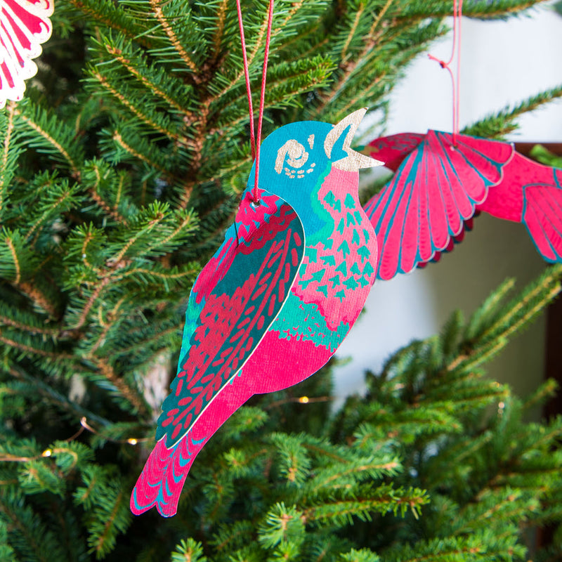 Paper Decorations (4 pack) - Birds