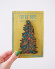Wooden tree decoration (single pack)