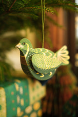 Partridge Screen Printed Decoration