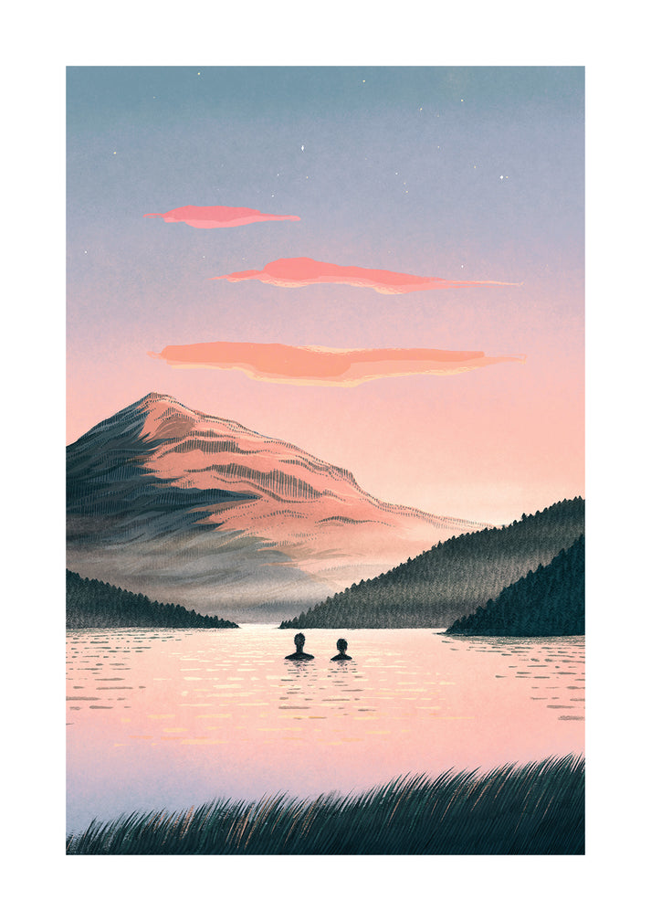 'Dook at Dawn' print (A4 or A3 size)