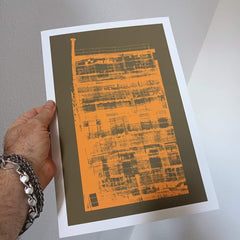 Mounted print - 'Ragtrade' by Hidden Hand Art & Design