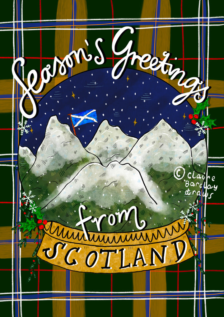 Season's Greetings from Scotland card
