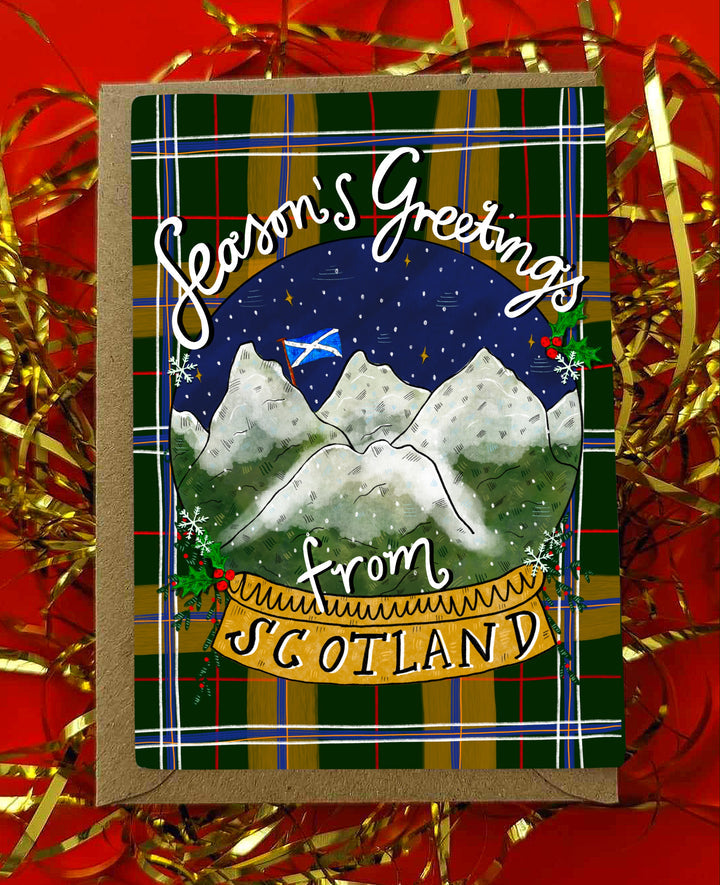 Season's Greetings from Scotland card