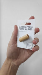 Rigatoni Ceramic Pasta fridge magnet