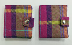 Bi-fold wallet/purse - Shetland Summer Heather