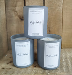 Highland Heather soy candle