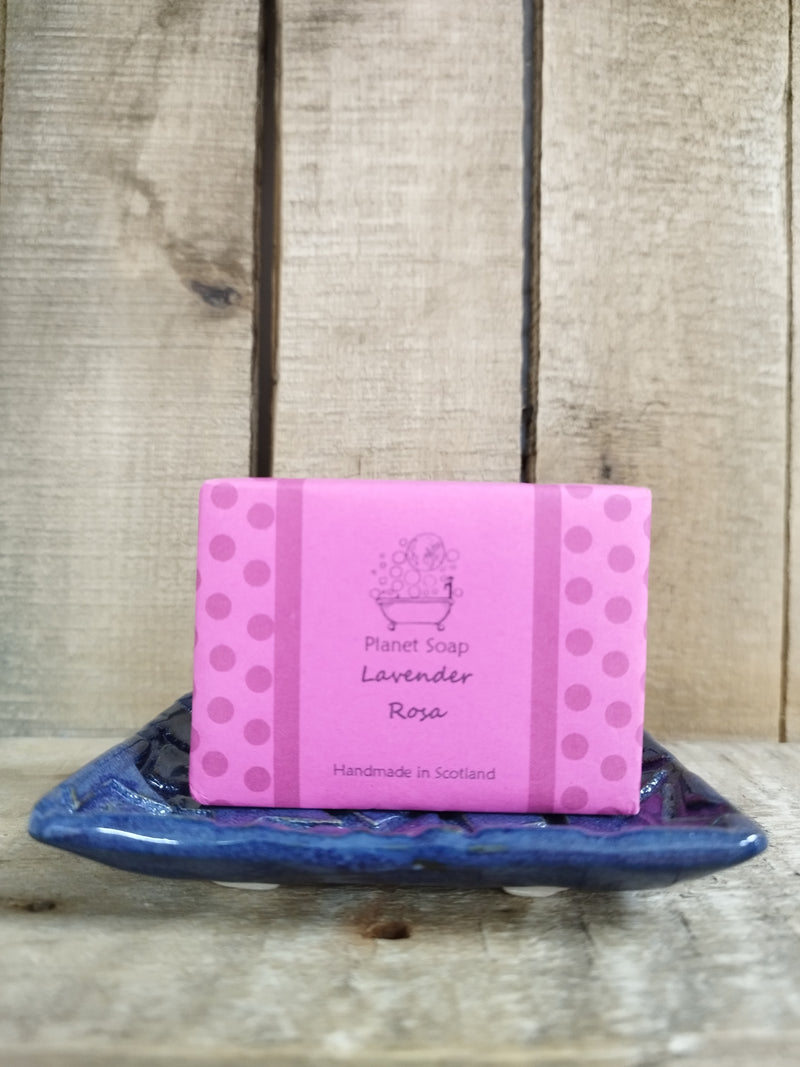 Soap dish - imprinted stars