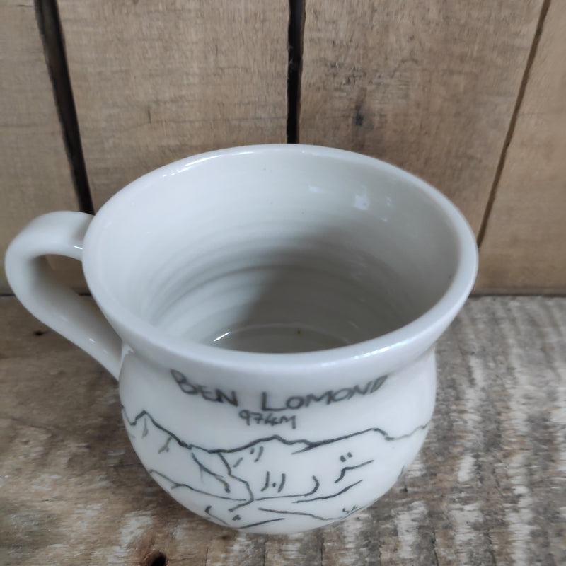 Hand painted mountain mug - Ben Lawers