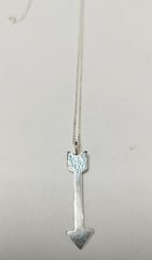 Sterling Silver arrow necklace