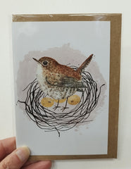 Jenny Wren card