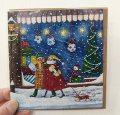 Christmas Shopping card