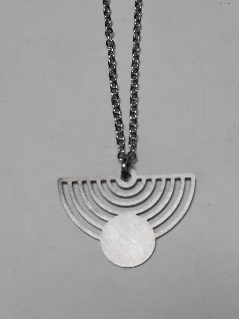 Moon semi-Circle necklace