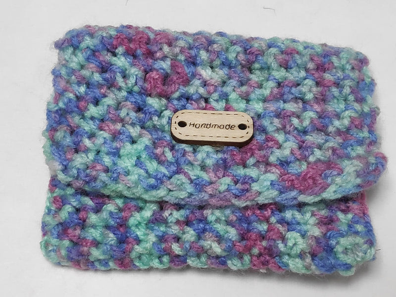 Crochet small purse - different colours available