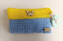 Crochet large purse - different colours available