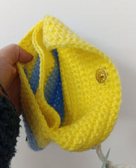 Crochet large purse - different colours available