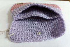 Crochet large purse - different colours available