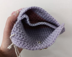 Crochet large purse - different colours available