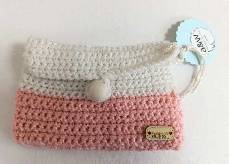 Crochet large purse - different colours available