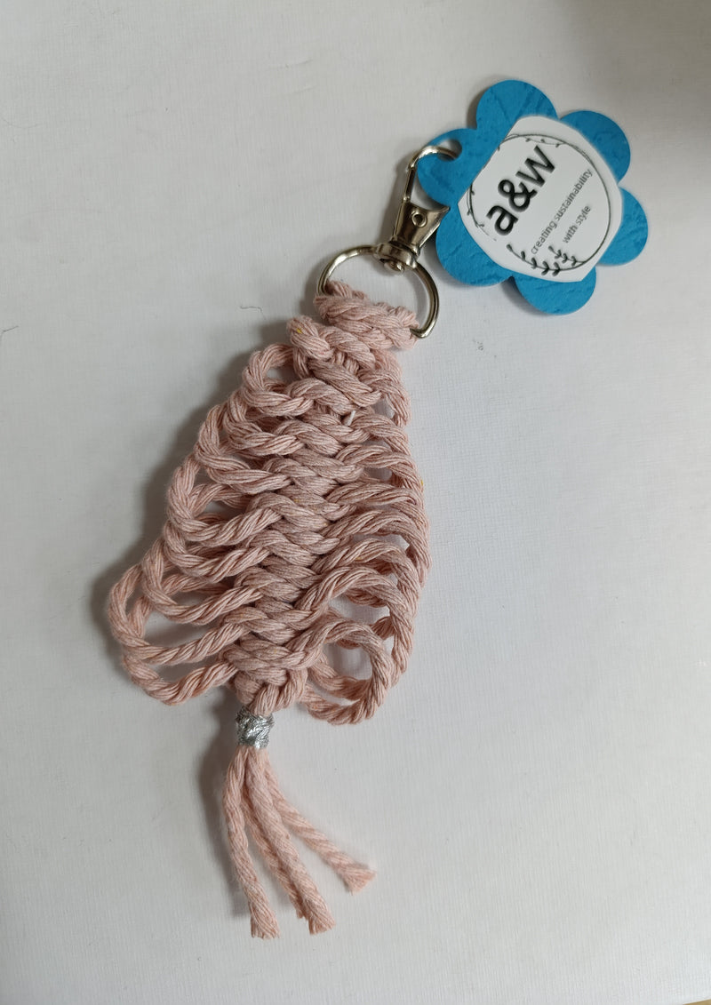 Macrame keychain - different designs available