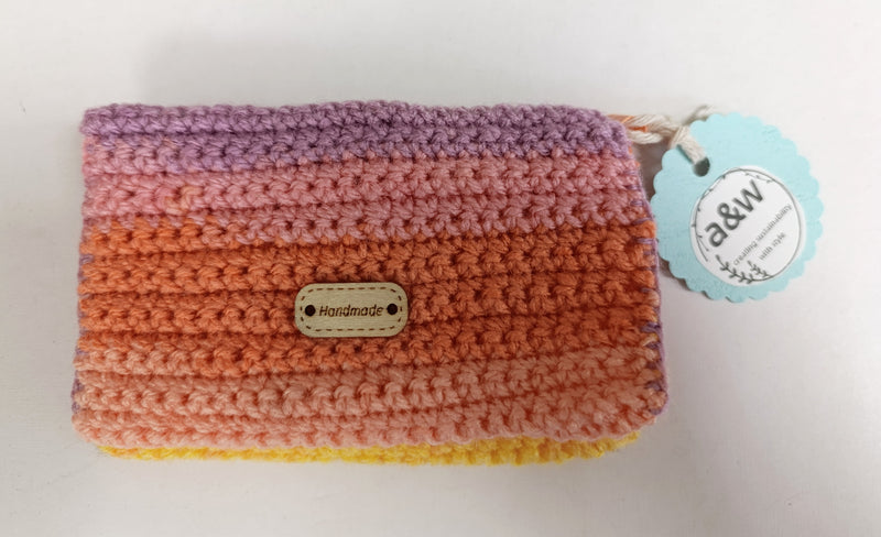 Crochet large purse - different colours available