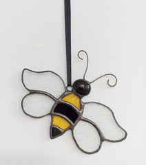Stained glass bee