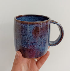Hand thrown mug - Wild or Sunset glaze