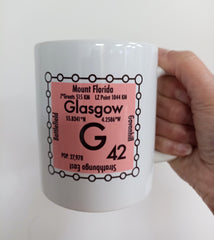 Glasgow postcode mug - G42 area