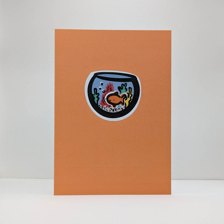 Goldfish bowl card