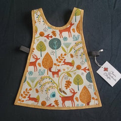 Toddler wipe clean tabard - Scandi Forest