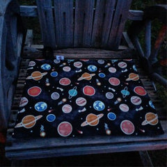 Waterproof sit mat - outer space print