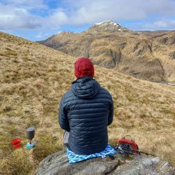 Waterproof sit mat - Scottish Saltire print