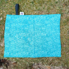 Waterproof sit mat - Ripples print