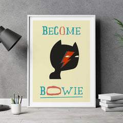 Become Bowie A5 print