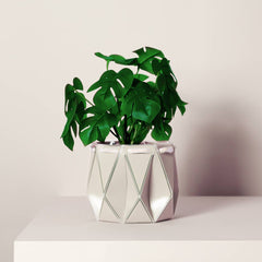 Origami plant pot (cream) - 3 sizes available