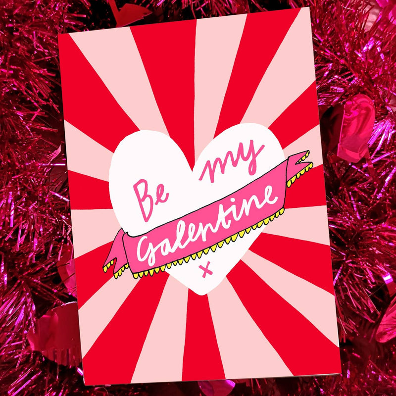 Be my galentine card