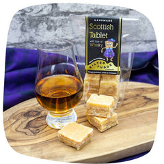 Scottish Tablet with a hint of whisky!