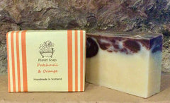 Patchouli & orange handmade cold process soap