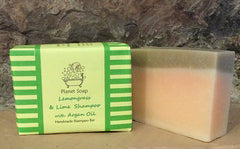 Solid shampoo bar - lavender, nettle, sandalwood or lemongrass & lime