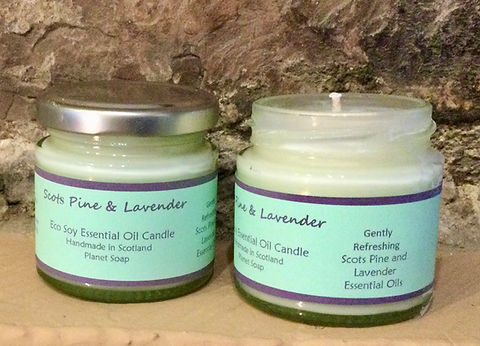 Jam jar candle - different scents available