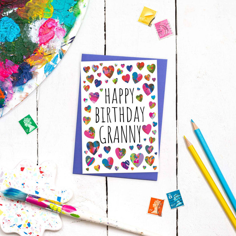 Happy birthday Granny card - 2 designs available