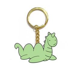 Loch Ness monster  'Nessie' enamel keyring